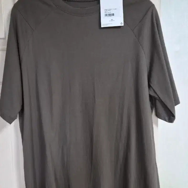 [BUNJANG] Goyowear Segment Cotton 1/2 T-shirt Khaki / 고요웨어 segment cotton 1/2 티셔츠 카키 새상품