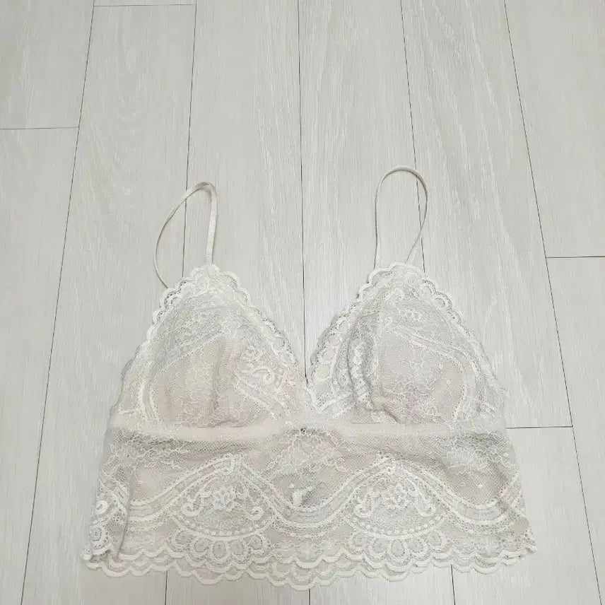 [BUNJANG] 8IGAT Lace Bralette Ivory / 8IGAT 레이스 브라렛 아이보리