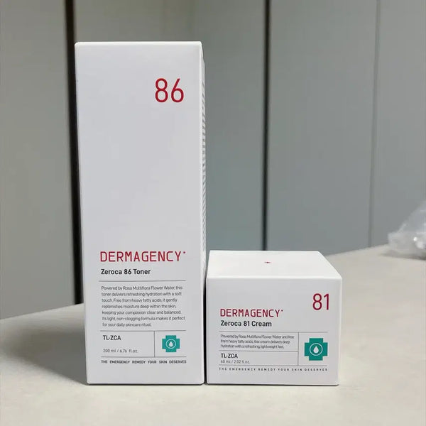 [BUNJANG] DermaJency Zero Car Toner + Cream Set / 더마젼시 제로카 토너 + 크림 세트