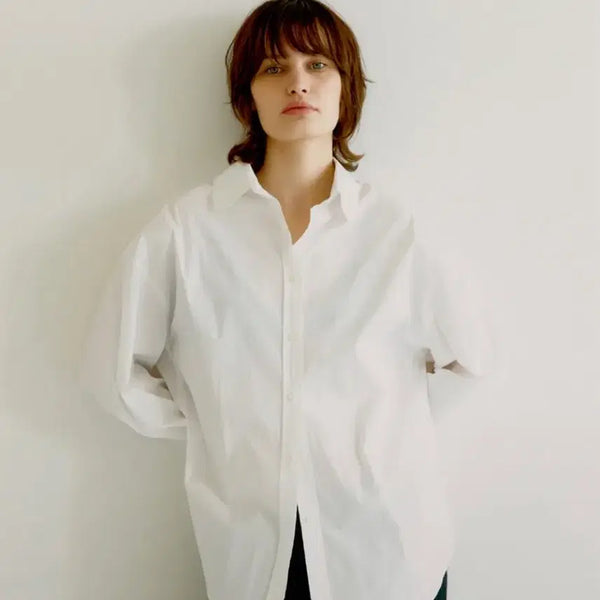 [BUNJANG] NOHB White Box Fit Shirt / 노브 흰 셔츠 박스 셔츠