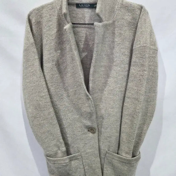 [BUNJANG] Ralph Lauren Women's Beige Cardigan / 랄프로렌 여성 가디건 베이지