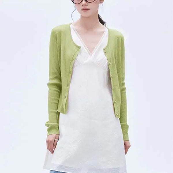 [BUNJANG] MIXXO V-Neck Layered Dress / 미쏘 브이넥 레이어드 원피스