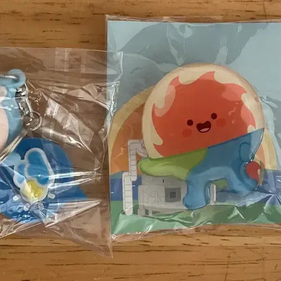[BUNJANG] Korea Meteorological Administration KSWC Earth Warming Sun Grip Tok Keychain Goods Bundle Set / 기상청 한국행융합에너지연구원 지구 온난화 태양 그립톡 키링 굿즈 일괄