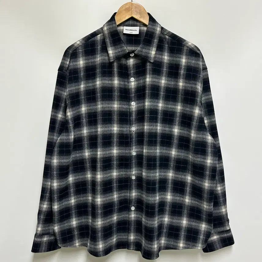 [BUNJANG] Filuminate Overfit Plaid Check Shirt / [남자-100]필루미네이트 오버핏 플레이드 체크셔츠