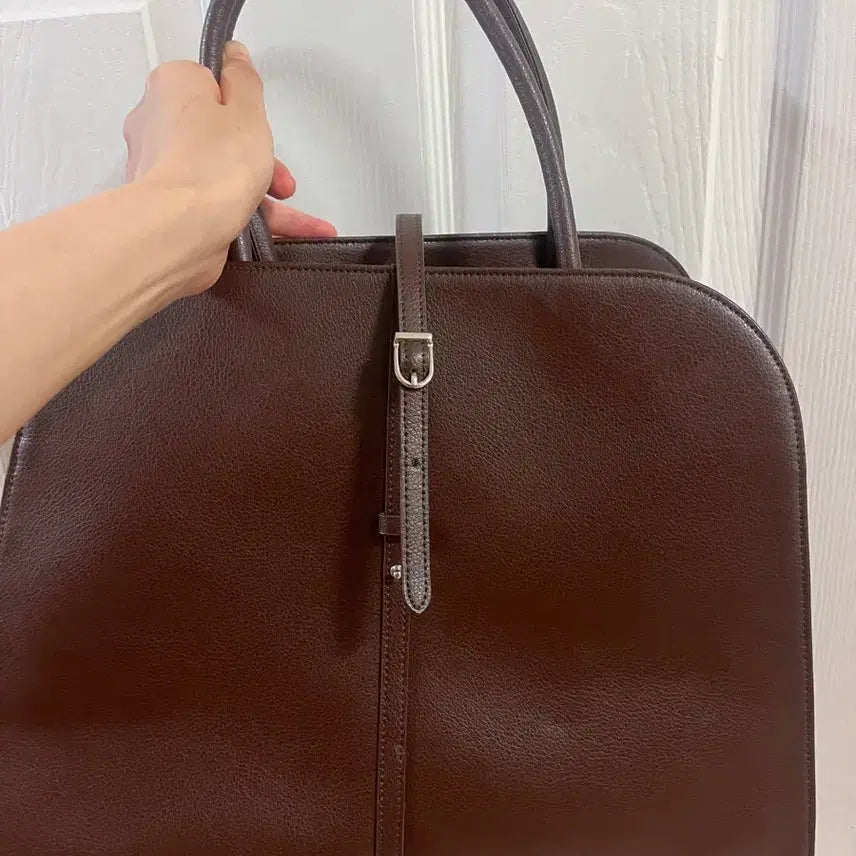 [BUNJANG] Monorow Blanc Dot Bag Burgundy Brown / 모노로우 도트백 블랑 버건디브라운