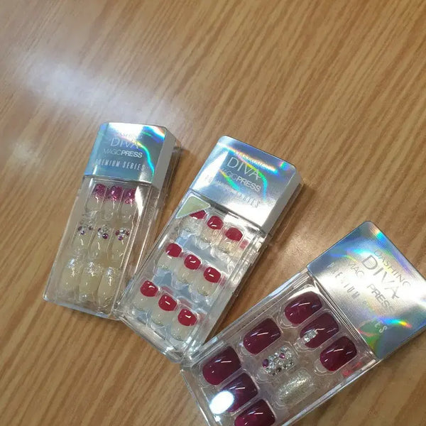 [BUNJANG] Dashing Diva Magic Press Nails 3-Set / 대싱디바 매직프레스 네일 3종 세트
