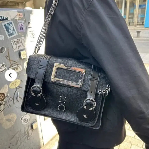 [BUNJANG] Dr. Martens Satchel Bag Black / 닥터마틴 사첼백 블랙