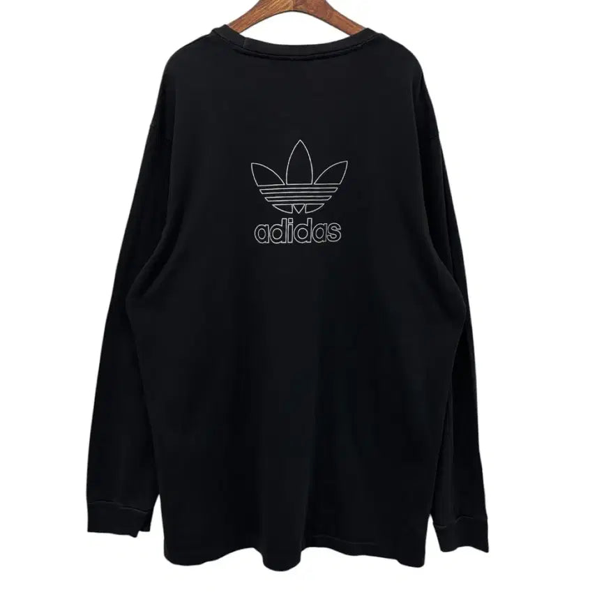 [BUNJANG] Adidas Back Logo Long Sleeve Shirt 2XL / 아디다스 백로고 롱슬리브2xl