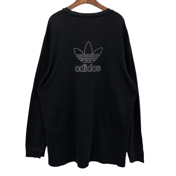 [BUNJANG] Adidas Back Logo Long Sleeve Shirt 2XL / 아디다스 백로고 롱슬리브2xl