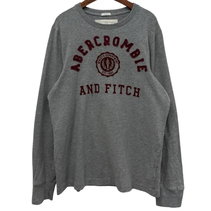 [BUNJANG] Abercrombie & Fitch Arch Logo Long Sleeve M / 아베크롬비 아치로고 롱슬리브M