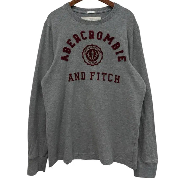 [BUNJANG] Abercrombie & Fitch Arch Logo Long Sleeve M / 아베크롬비 아치로고 롱슬리브M