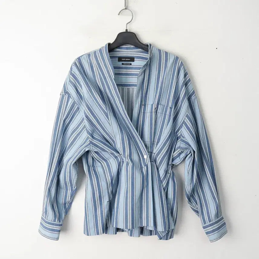 [BUNJANG] Isabel Marant Striped Cotton Top / 66/이자벨마랑 스트라이프 코튼 탑