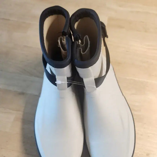 [BUNJANG] Moonstar 810s Marche Moddy Rain Boots (White, 220mm) / 한번사용 220mm] 문스타 810s 마르케 모디 화이트 레인부츠