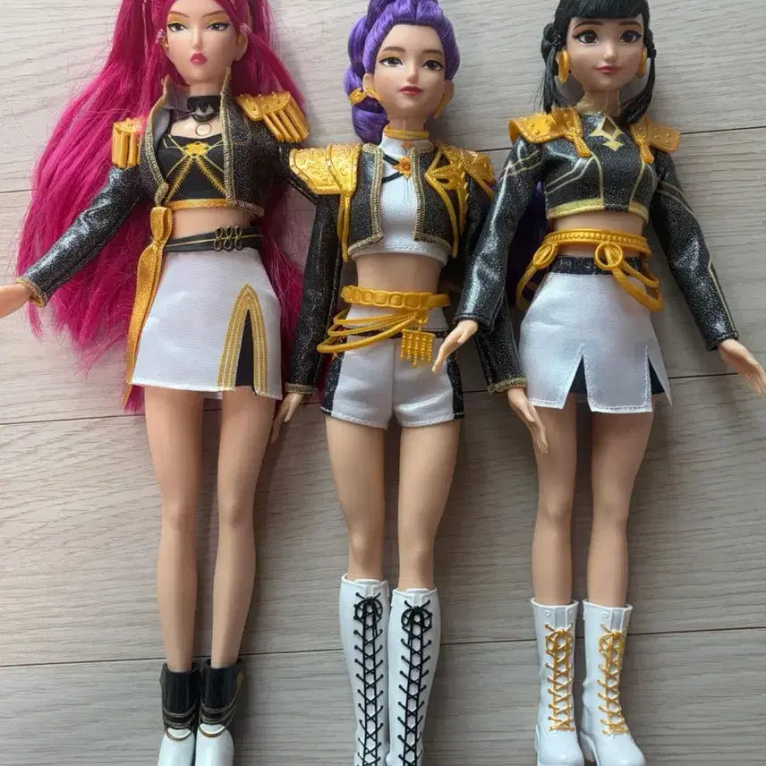 [BUNJANG] K-Pop Demon Hunters 3-Piece Doll Set / 케이팝 데몬 헌터스 인형 3종 세트