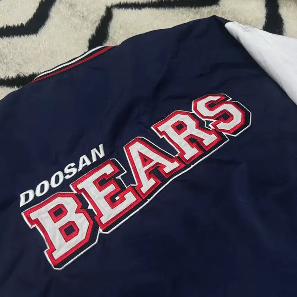 [BUNJANG] Fila Doosan Bears Spring/Autumn Jacket / [실측L]휠라 두산베어스 춘추 자켓