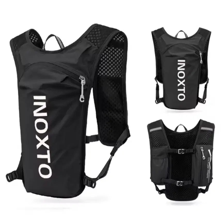 [BUNJANG] INOXTO Running Vest Bag Black / (1회 실내시착)INOXTO 러닝 조끼 가방 블랙