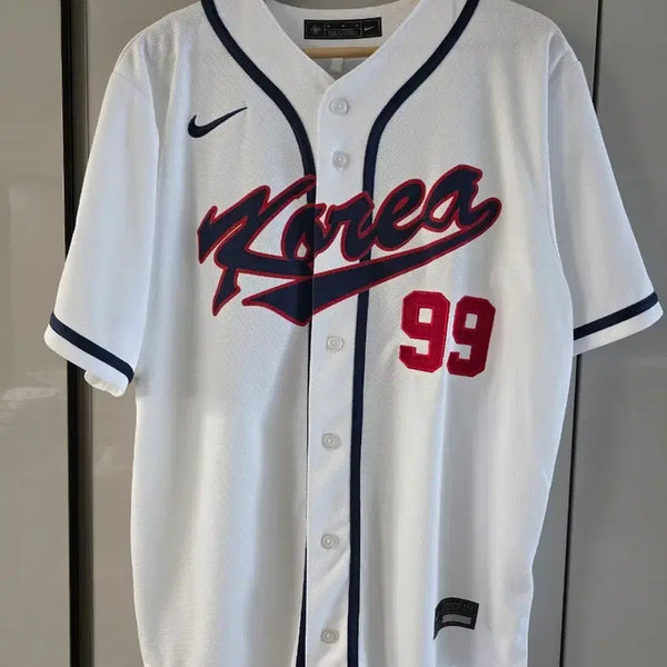 [BUNJANG] Nike WBC Korea Baseball Jersey Uniform / WBC 나이키 정품 Korea  야구 져지 유니폼