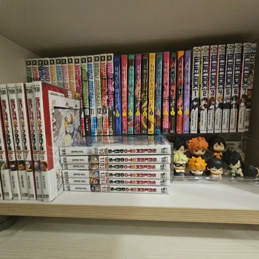 [BUNJANG] Haikyu!!, Wind Breakers, Blue Lock, Gegege no Kitaro, Sakaday Manga Set & Haikyu!! Figure / 하이큐 윈브레 블루록 지하군 사카데이