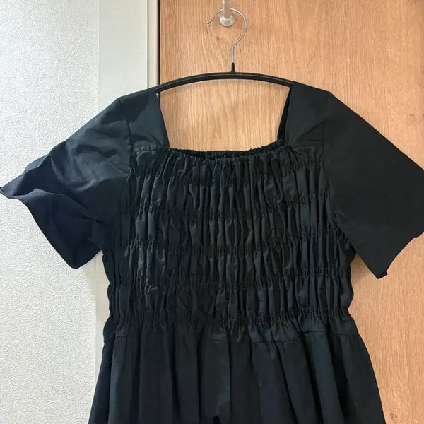 [BUNJANG] Chocollate Short Sleeve Blouse / 콜릿 반팔 블라우스