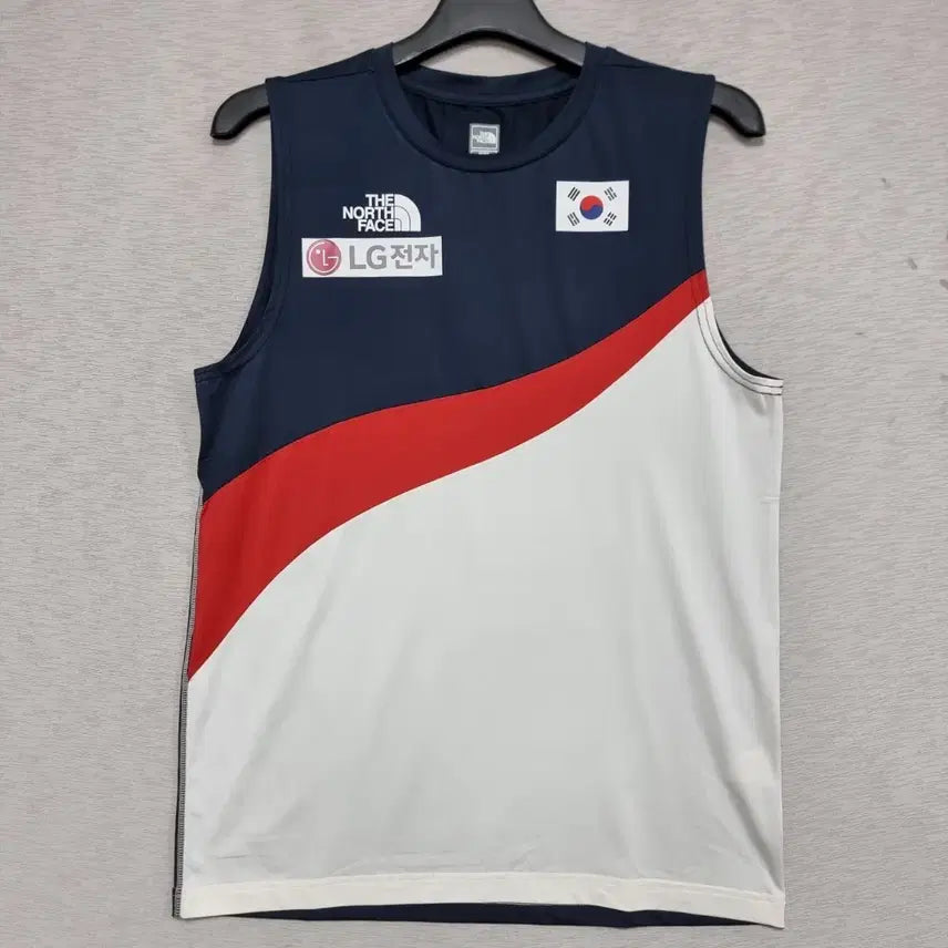 [BUNJANG] The North Face LG Electronics Korean National Team Sleeveless Top Men's 95 / 새제품 노스페이스 LG전자 국가대표팀 나시 남자95사이즈ㅡ0324ㅁㅁ