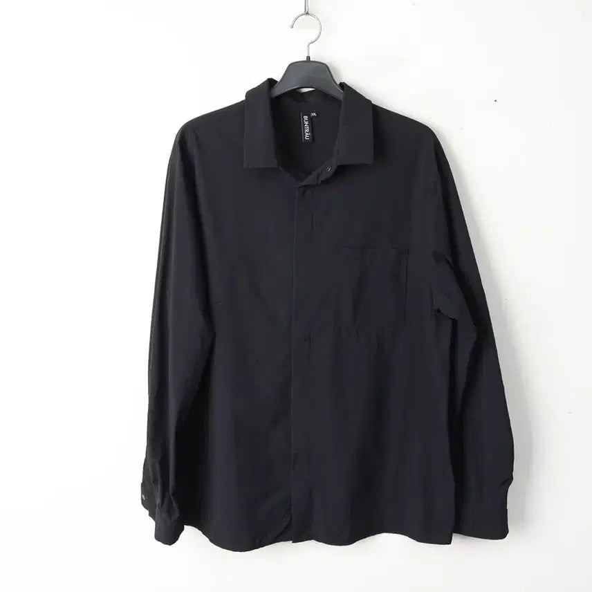 [BUNJANG] Buntroy Nylon Shirt Black XXL / 110/분트로이 나일론 셔츠