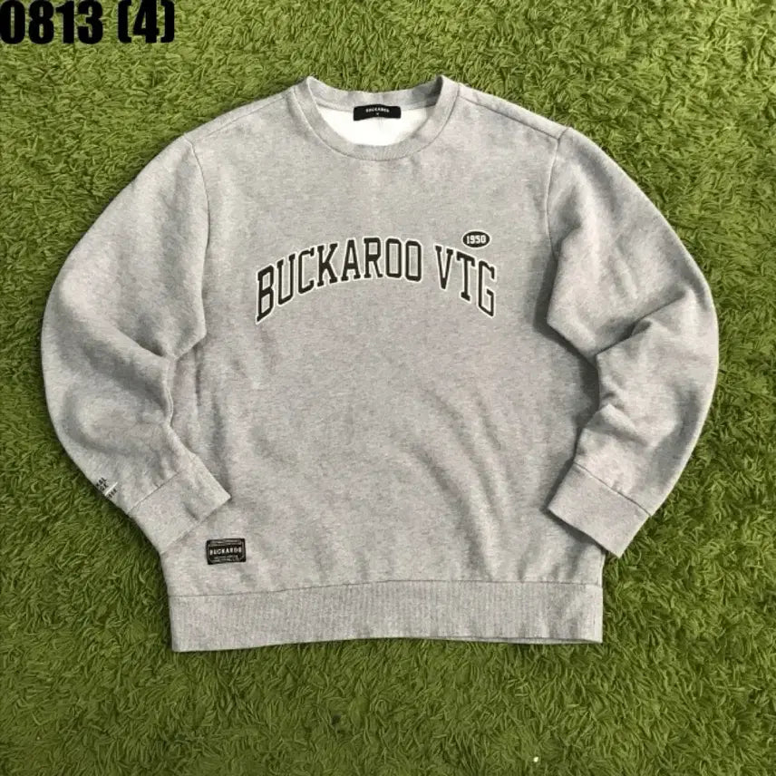 [BUNJANG] Buckaroo Victoria Sweatshirt Gray Size 0813 / 버커루 빅토리아 맨투맨 그레이 0813
