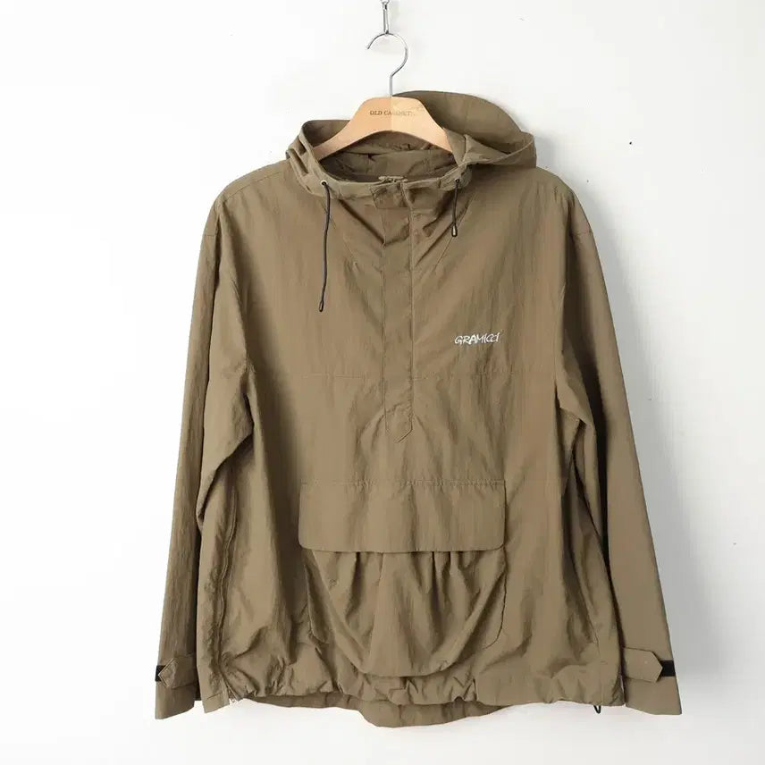 [BUNJANG] Gramicci Shell-Guide Nylon Jacket Khaki (Recommended Size 95) / 95/그라미치 쉘 가이드 나일론 자켓