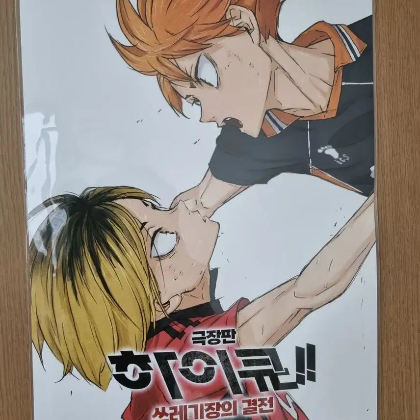 [BUNJANG] Haikyuu!! The Dumpster Battle 4D Special Edition Poster / 하이큐 쓰레기장의 결전 4D 특전 포스터