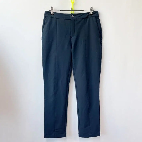 [BUNJANG] Beanpole Women's Golf Pants Navy Brushed Cotton Size 28 / 빈폴 여성골프바지 네이비 기모 28