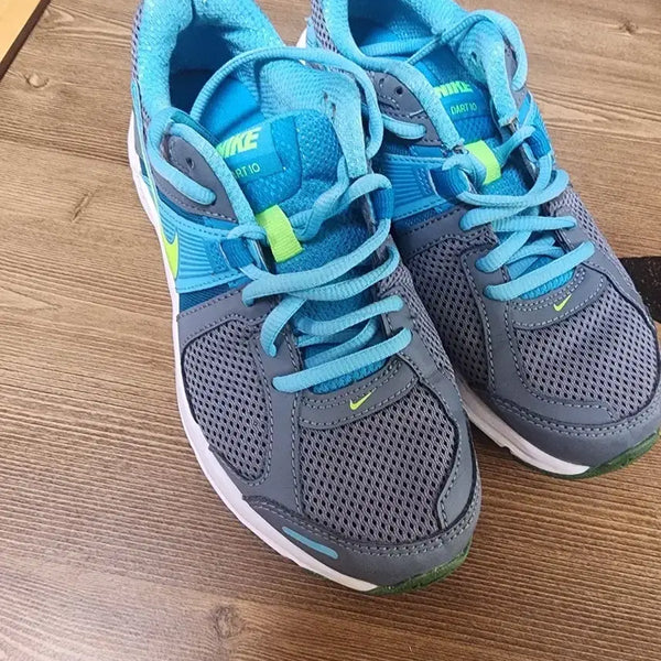 [BUNJANG] Nike Dart 10 Sneakers Blue/Green / 나이키 다트10 운동화 블루/그린