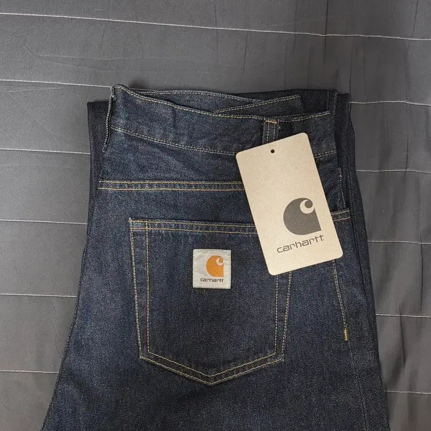 [BUNJANG] Carhartt WIP Robertson Denim Landon Pants Blue Rinsed / 칼하트 WIP 로버트슨 데님 랜든 팬츠 블루 린스드