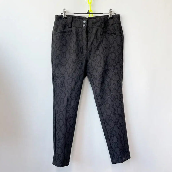 [BUNJANG] PASADI Women's Golf Leopard Print Spring/Fall Pants Size 28 / 파사디 여성골프 레오파드바지 춘추 28