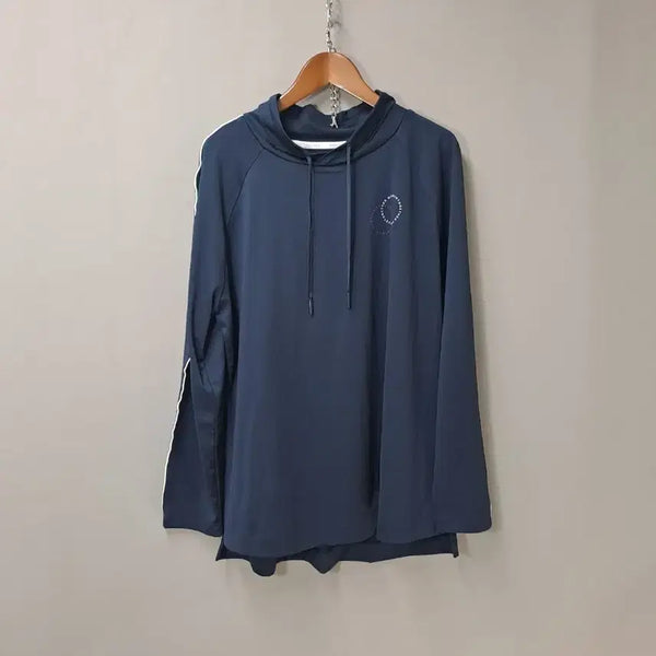 [BUNJANG] Wemovetogether Training Navy Hoodie / WEMOVETOGETHER 트레이닝 네이비 후드티