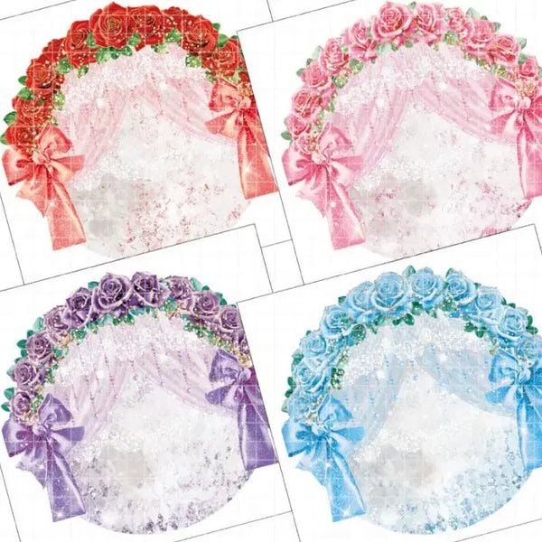 [BUNJANG] Serendi Diary Argyle Rose Moon 4-Color Set / [소품집] 세렌디 아가일로즈문 4컬러