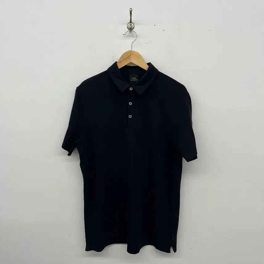[BUNJANG] A/X Armani Exchange Vintage Short Sleeve Polo Shirt Black Men's L / A/X 아르마니 익스체인지 빈티지 반팔 카라티 블랙 남성L