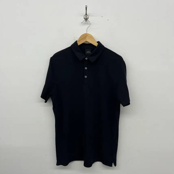 [BUNJANG] A/X Armani Exchange Vintage Short Sleeve Polo Shirt Black Men's L / A/X 아르마니 익스체인지 빈티지 반팔 카라티 블랙 남성L