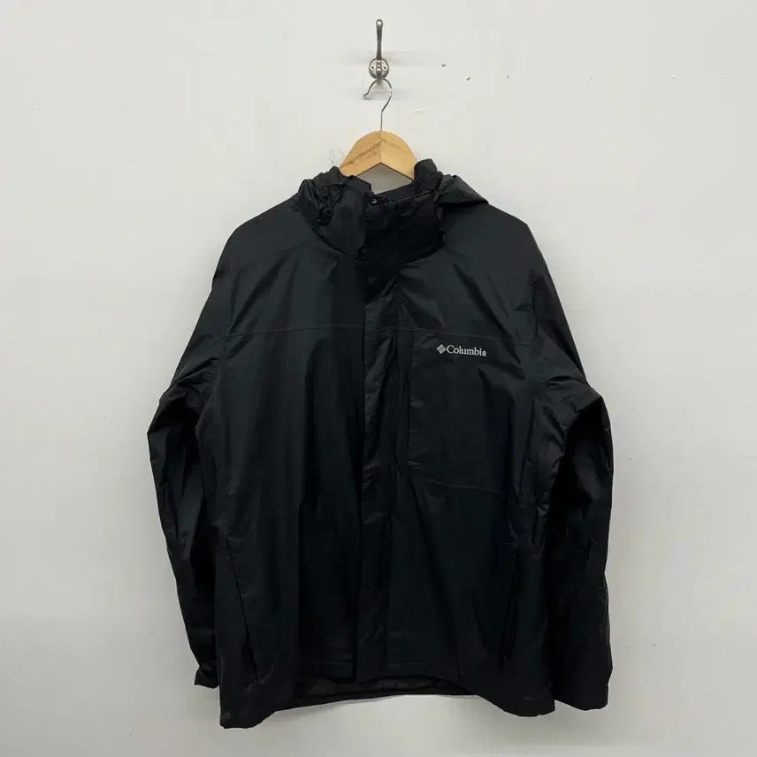 [BUNJANG] Columbia Black Windbreaker Jacket Men's XL / 컬럼비아 블랙 바람막이 자켓 남XL