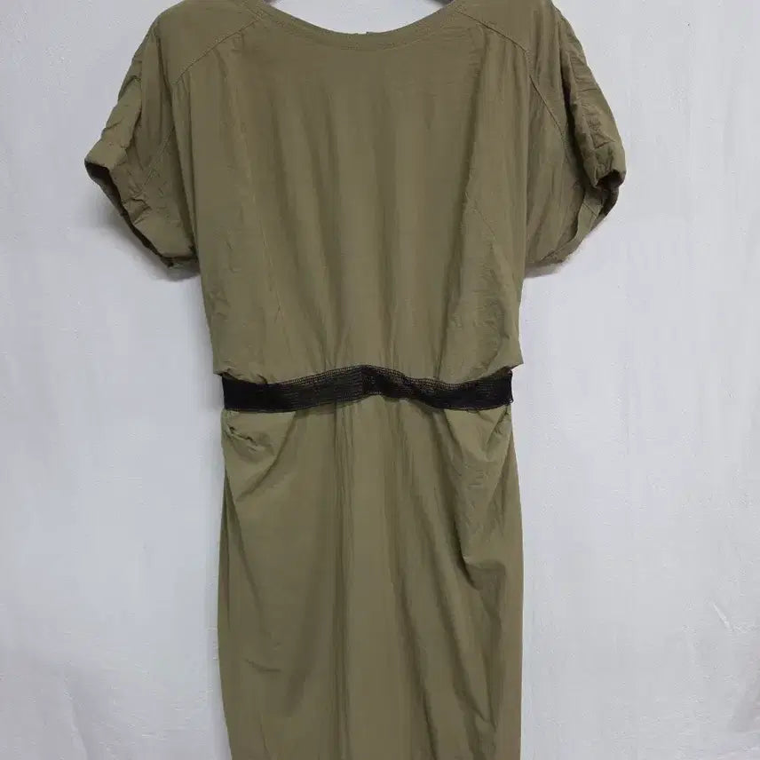 [BUNJANG] MICHAA Khaki Midi Dress / 미샤 카키 미디 원피스 91  D