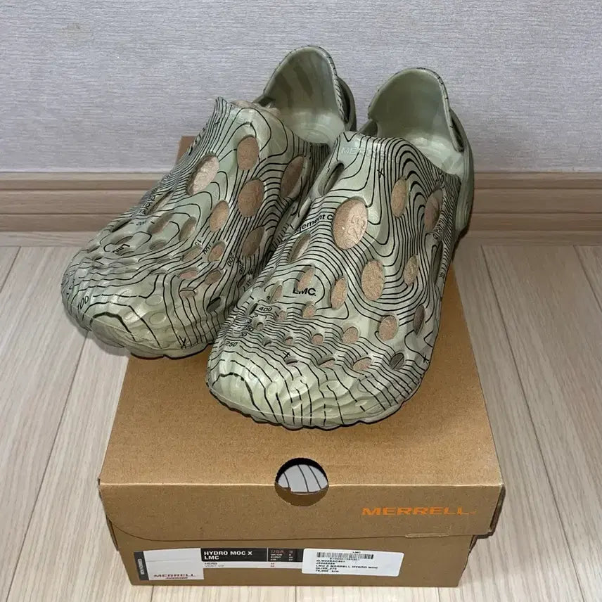 [BUNJANG] Merrell x LMC Hydro Moc Olive / 머렐 x LMC 하이드로 목 올리브