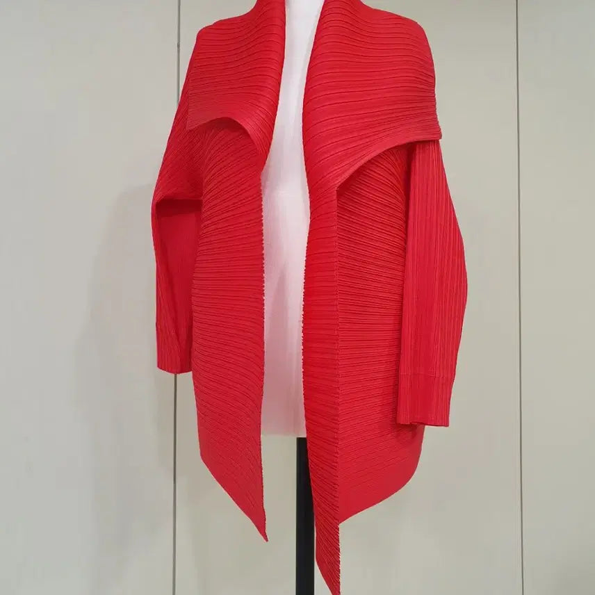[BUNJANG] Pleated Women's Cardigan / 플리츠 여성 가디건