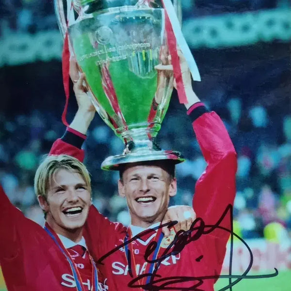 [BUNJANG] Teddy Sheringham Signed Photograph / 테디 셰링엄 싸인