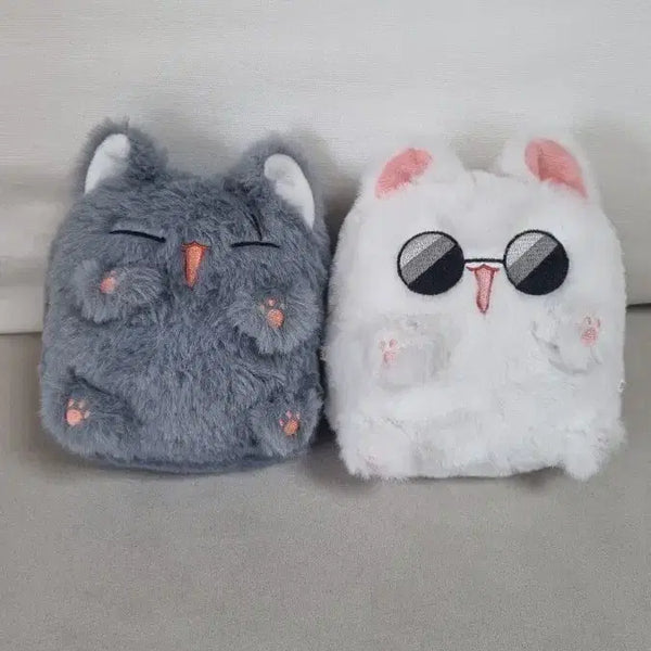 [BUNJANG] Jujutsu Kaisen Gojo Cat & Geto Cat Plush Set / 주술회전 고죠냥이 게토냥이 팔아요.