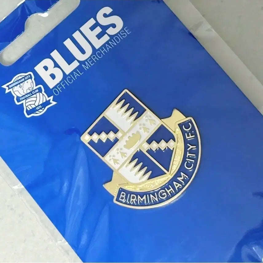 [BUNJANG] Birmingham City Shield Crest Badge Baek Seung Ho / 버밍엄시티 방패형 문장 뱃지 축구 뺏지 배지 백승호