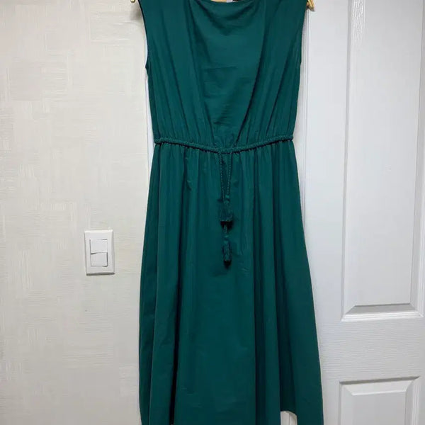 [BUNJANG] Green Long Dress / 그린 롱원피스