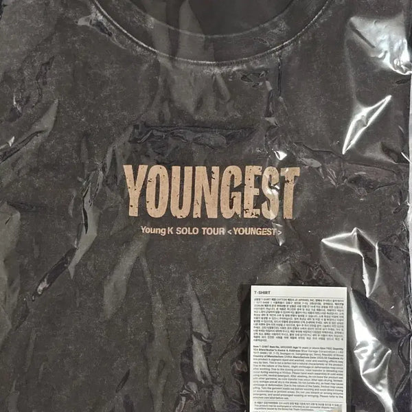 [BUNJANG] DAY6 Young K Youngest T-shirt (Sealed) / 데이식스 영케이 영기스트 티셔츠