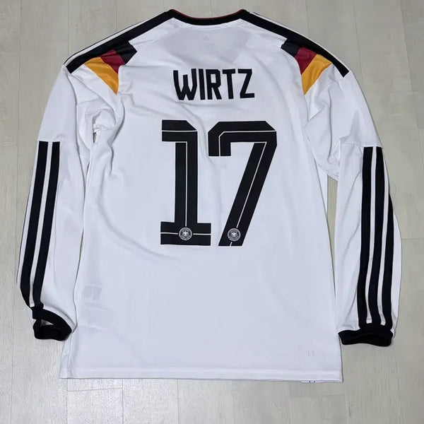 [BUNJANG] Germany Home Long Sleeve Jersey Wirtz 26 2026 / [택0] 26-28 독일 홈 긴팔 유니폼 저지 비르츠 26 2026