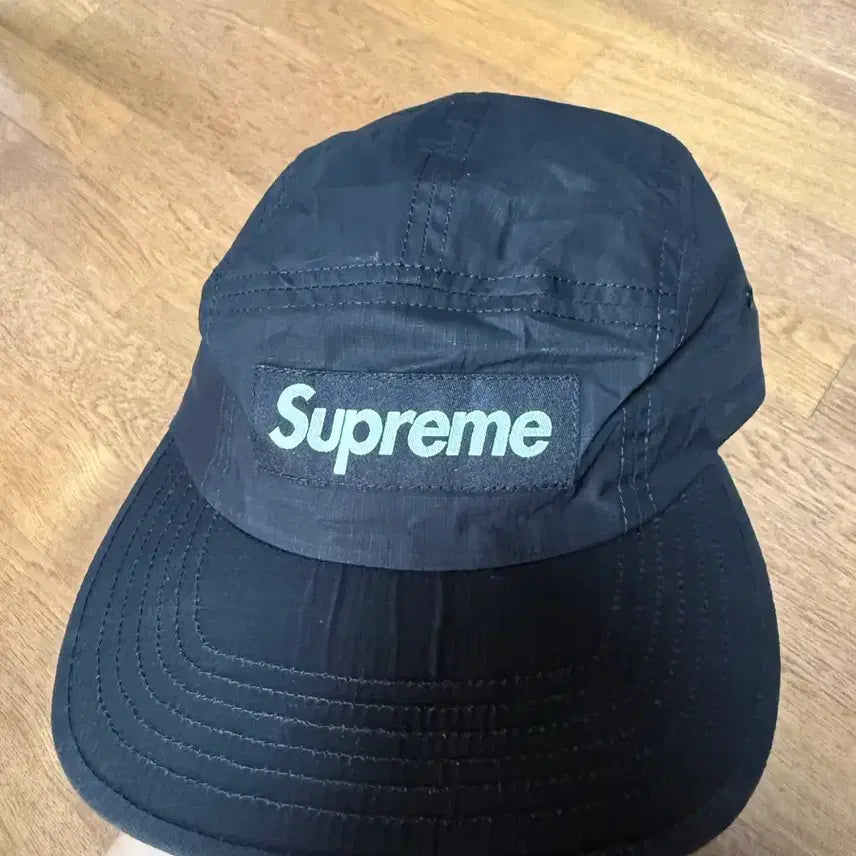 [BUNJANG] Supreme Camp Cap Black / 슈프림 캠프캡 블랙 (새상품)