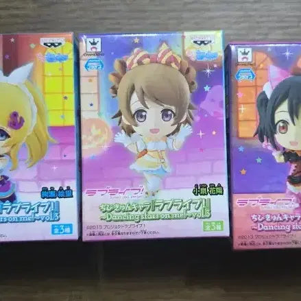 [BUNJANG] Love Live! Chibi큥 Kunkyun Acrylic Figure Set (3 Types) / 러브라이브 치비큥 큥캬라 피규어 3종