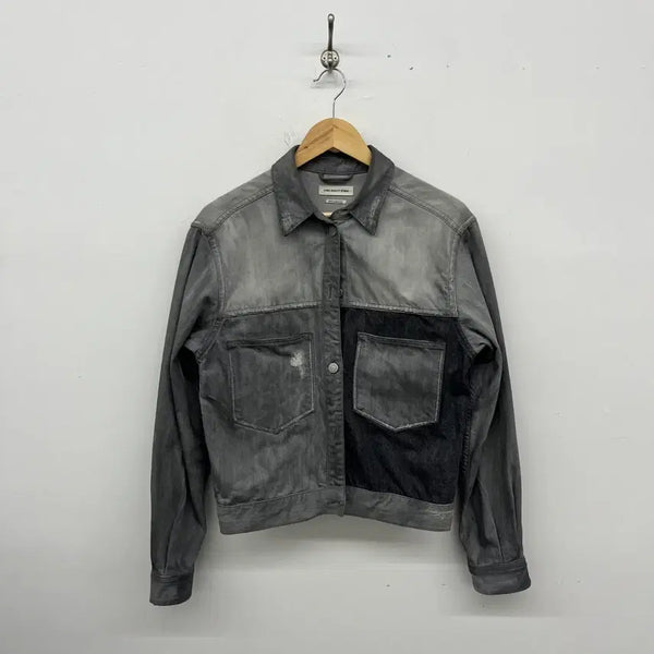 [BUNJANG] Isabel Marant Textured Color-Block Denim Jacket / 이자벨마랑 텍스쳐 배색 데님 자켓 여m