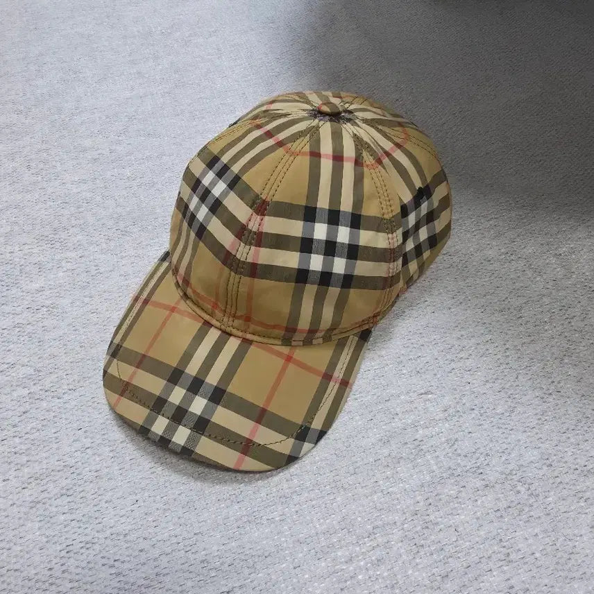 [BUNJANG] Burberry Vintage Check Baseball Cap / 버버리 빈티지 체크 볼캡